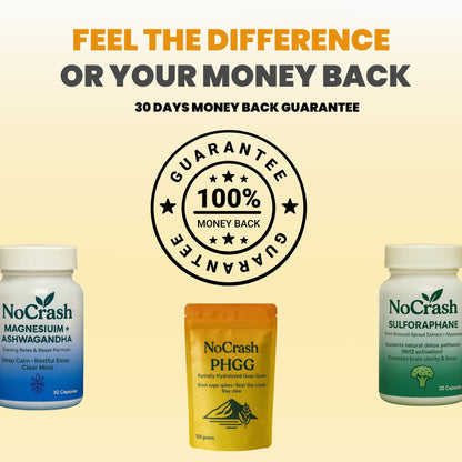 No Crash Protocol - Stop Brain Fog after Lunch