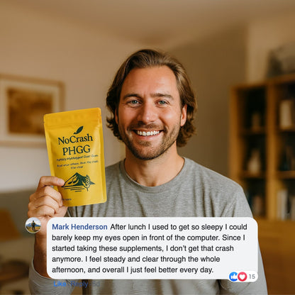 No Crash Protocol - Stop Brain Fog after Lunch